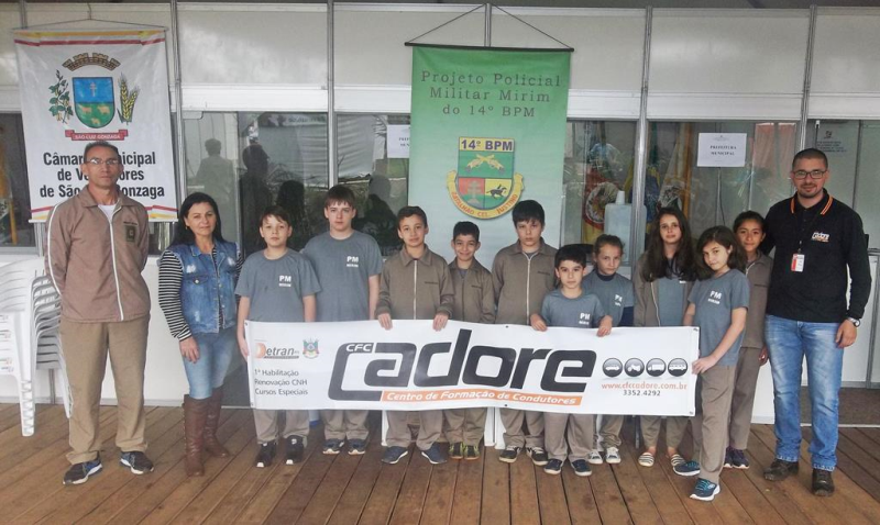 Segurança no trânsito foi tema de blitz na Expo São Luiz 2017